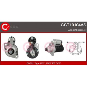 CASCO Starter, CST10104AS