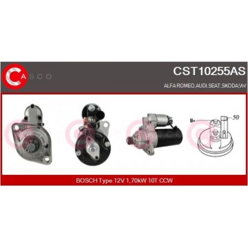 CASCO Starter, CST10255AS