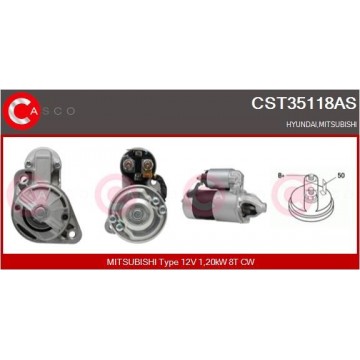 CASCO Starter, CST35118AS