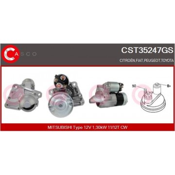 CASCO Starter, CST35247GS