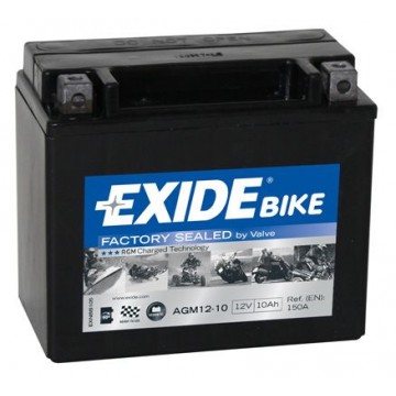 EXIDE Starterbatterie, AGM12-10 AGM1210