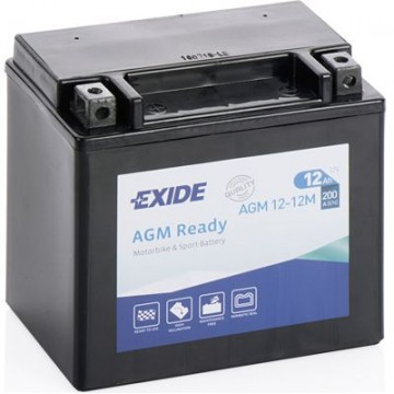 EXIDE Starterbatterie, AGM12-12M AGM1212M