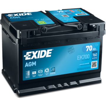 EXIDE Starterbatterie, EK700