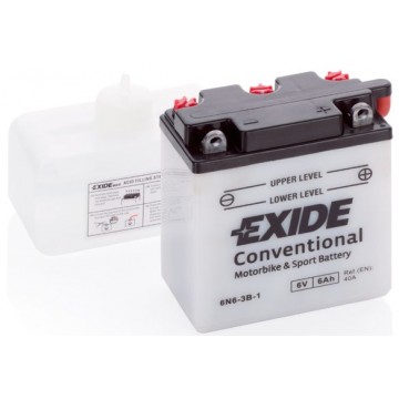 EXIDE Starterbatterie, 6N6-3B-1 6N63B1