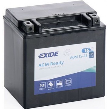 EXIDE Starterbatterie, AGM12-16 AGM1216