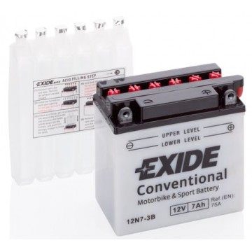 EXIDE Starterbatterie, 12N7-3B 12N73B
