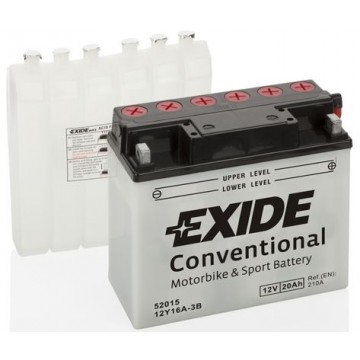 EXIDE Starterbatterie, 12Y16A-3B 12Y16A3B