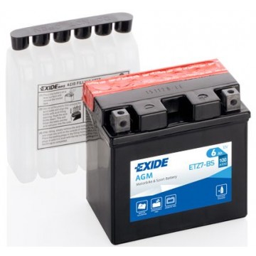 EXIDE Starterbatterie, ETZ7-BS