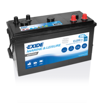 EXIDE Starterbatterie, EU200-6