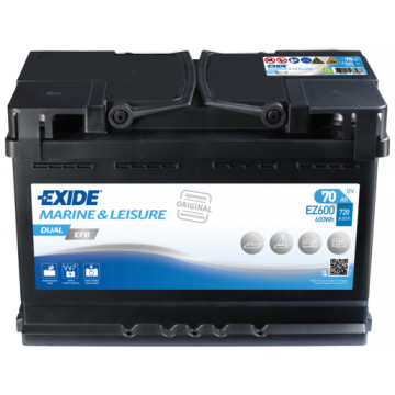 EXIDE Starterbatterie, EZ600