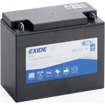 EXIDE Starterbatterie, GEL12-16 GEL1216