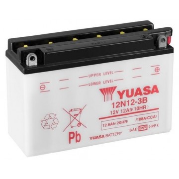 YUASA Starterbatterie, 12N12-3B 12N123B