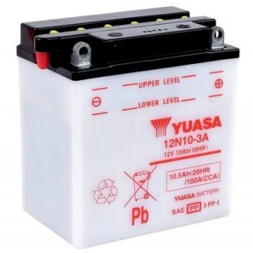 YUASA Starterbatterie, 12N10-3A 12N103A