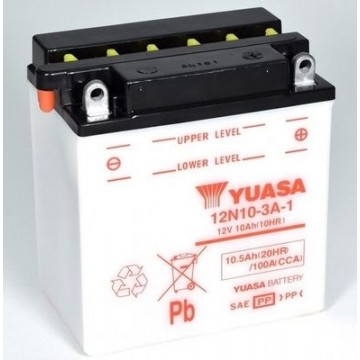 YUASA Starterbatterie, 12N10-3A-1 12N103A1