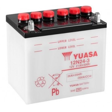YUASA Starterbatterie, 12N24-3 12N243