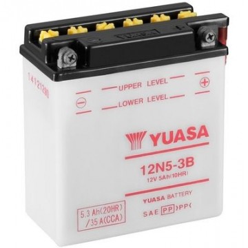 YUASA Starterbatterie, 12N5-3B 12N53B