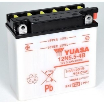 YUASA Starterbatterie, 12N5.5-4B 12N554B