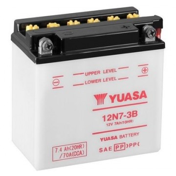 YUASA Starterbatterie, 12N7-3B 12N73B