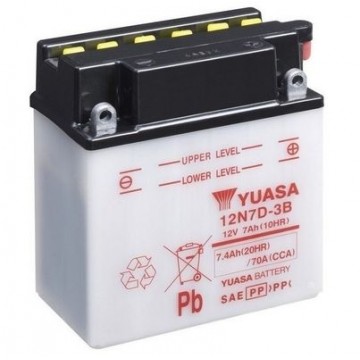 YUASA Starterbatterie, 12N7D-3B 12N7D3B