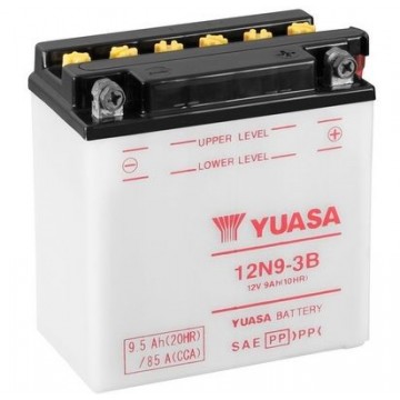 YUASA Starterbatterie, 12N9-3B 12N93B