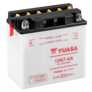 YUASA Starterbatterie, 12N7-4A 12N74A