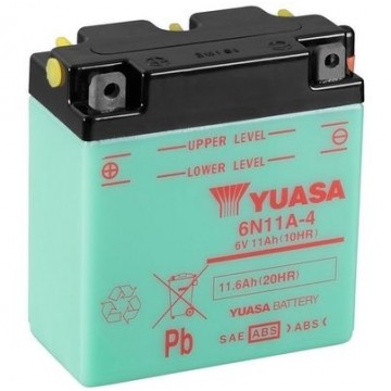 YUASA Starterbatterie, 6N11A-4