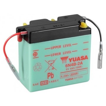 YUASA Starterbatterie, 6N4B-2A