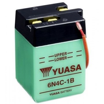 YUASA Starterbatterie, 6N4C-1B