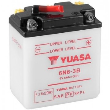 YUASA Starterbatterie, 6N6-3B