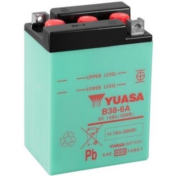 YUASA Starterbatterie, B38-6A