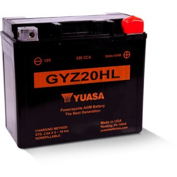 YUASA Starterbatterie, GYZ20HL