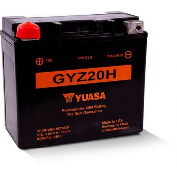 YUASA Starterbatterie, GYZ20H