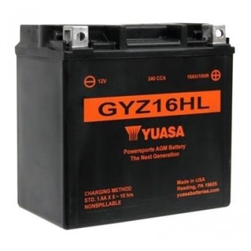 YUASA Starterbatterie, GYZ16HL