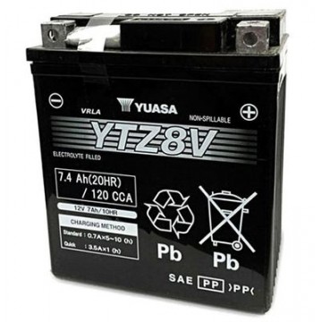 YUASA Starterbatterie, YTZ8V YTZ8V