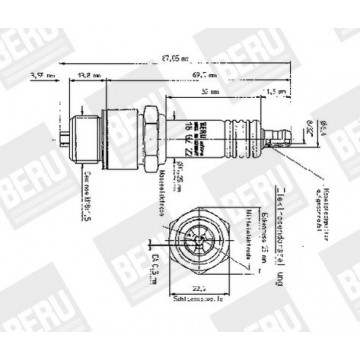 BERU by DRiV Zündkerze, Z182