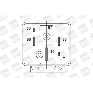 BorgWarner (BERU) Relais,...
