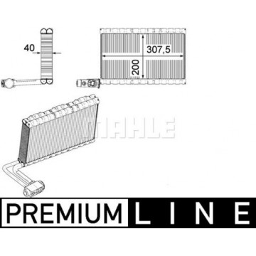 MAHLE Verdampfer,...