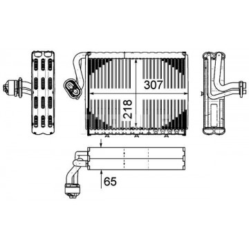 MAHLE Verdampfer,...