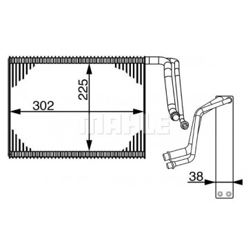 MAHLE Verdampfer,...