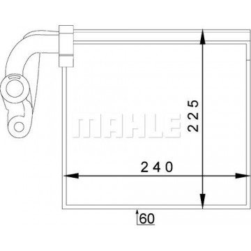 MAHLE Verdampfer,...