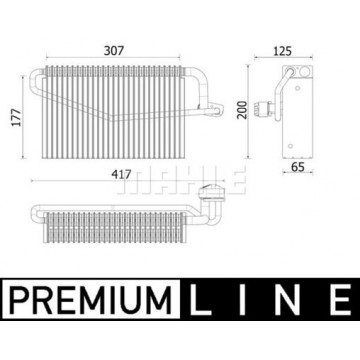 MAHLE Verdampfer,...