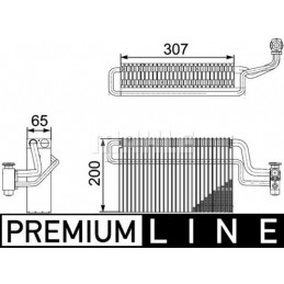 MAHLE Verdampfer,...