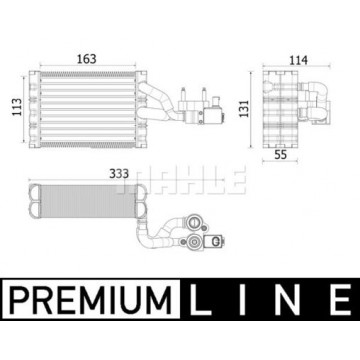 MAHLE Verdampfer,...