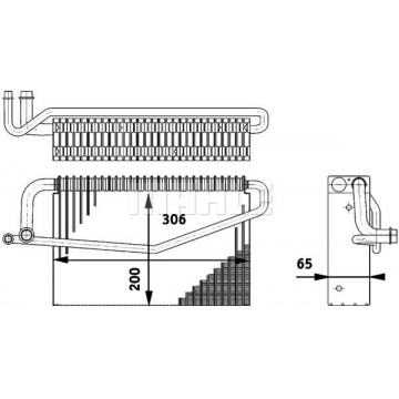 MAHLE Verdampfer,...