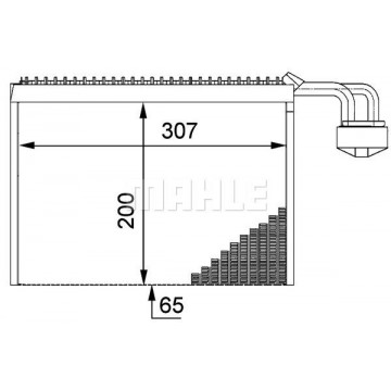 MAHLE Verdampfer,...