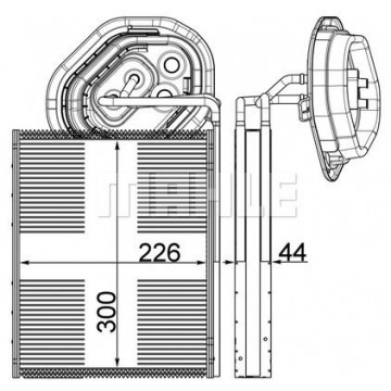 MAHLE Verdampfer,...