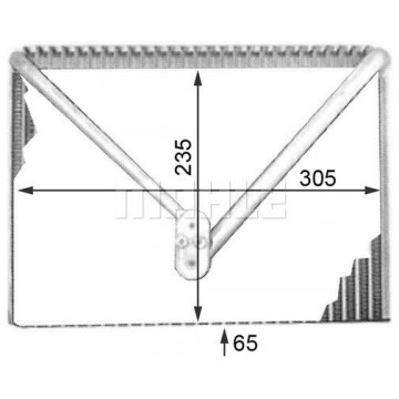 MAHLE Verdampfer,...