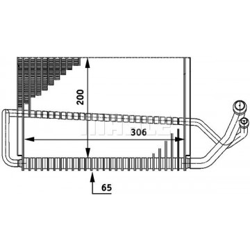 MAHLE Verdampfer,...