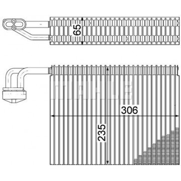 MAHLE Verdampfer,...