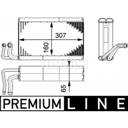 MAHLE Verdampfer,...